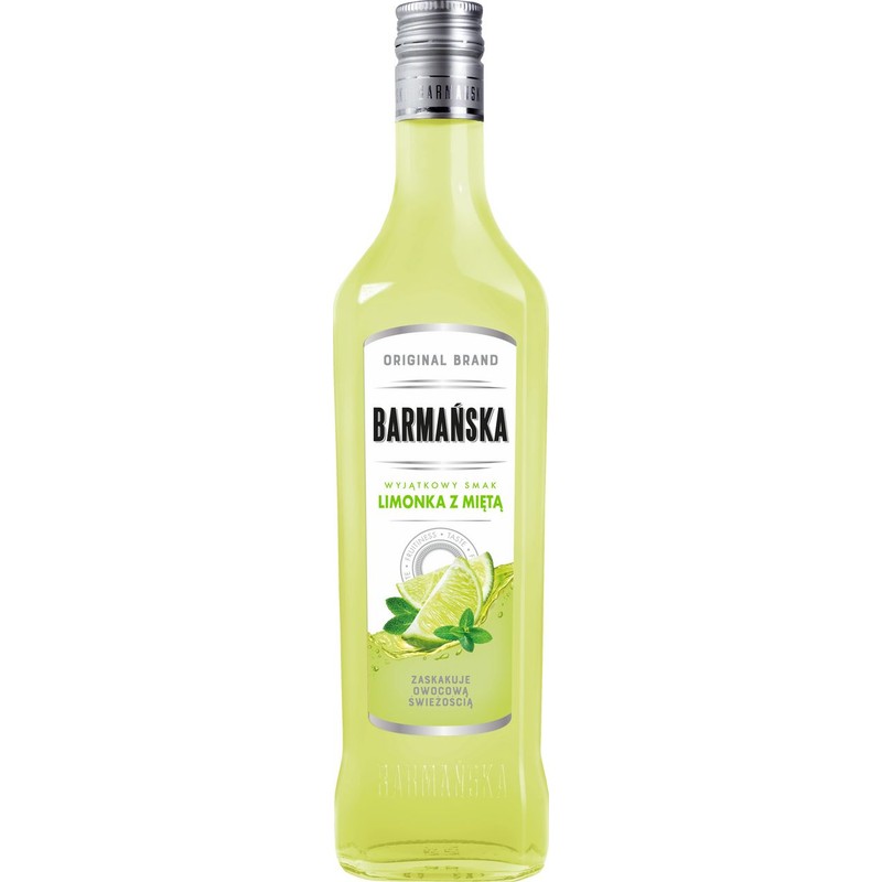Wódka smakowa Limonka z Miętą alk. 21,0% obj. Barmańska 500 ml