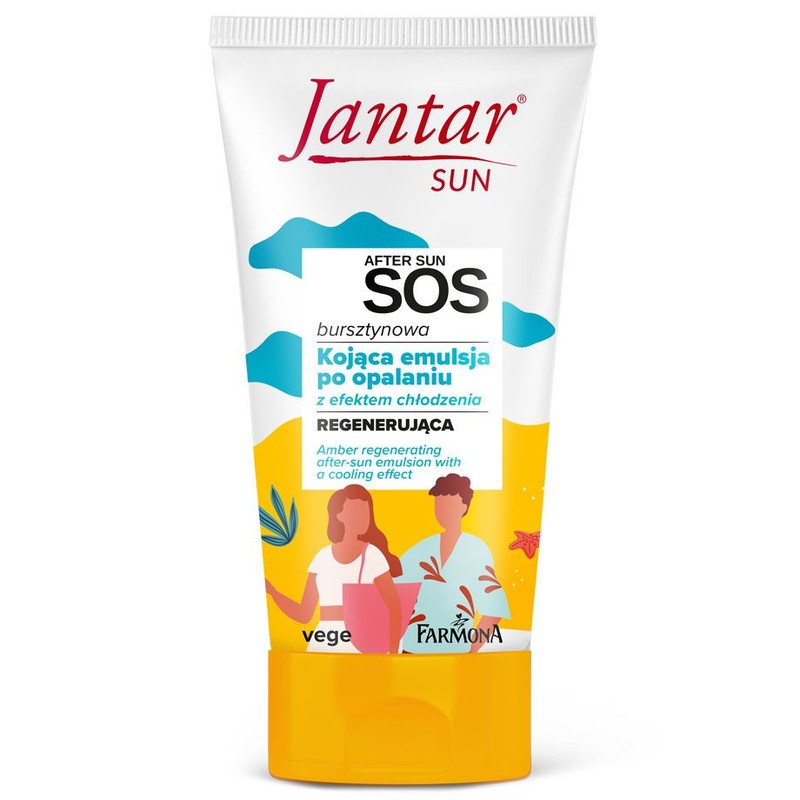Bursztynowa emulsja po opalaniu z efektem chłodzenia Jantar Sun 150 ml