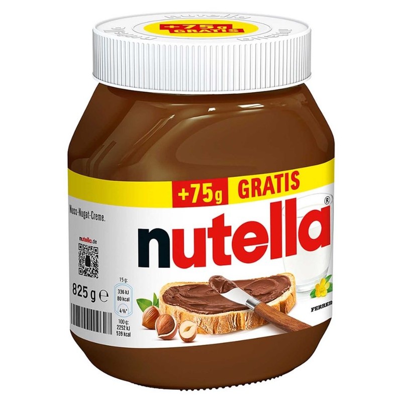 Krem do smarowania z orzechami laskowymi i kakao Nutella 825 g
