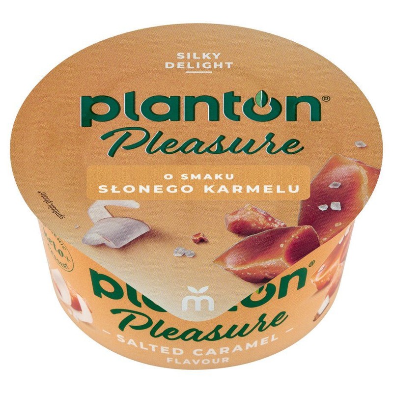 Wegański deser o smaku słonego karmelu Planton 130 g