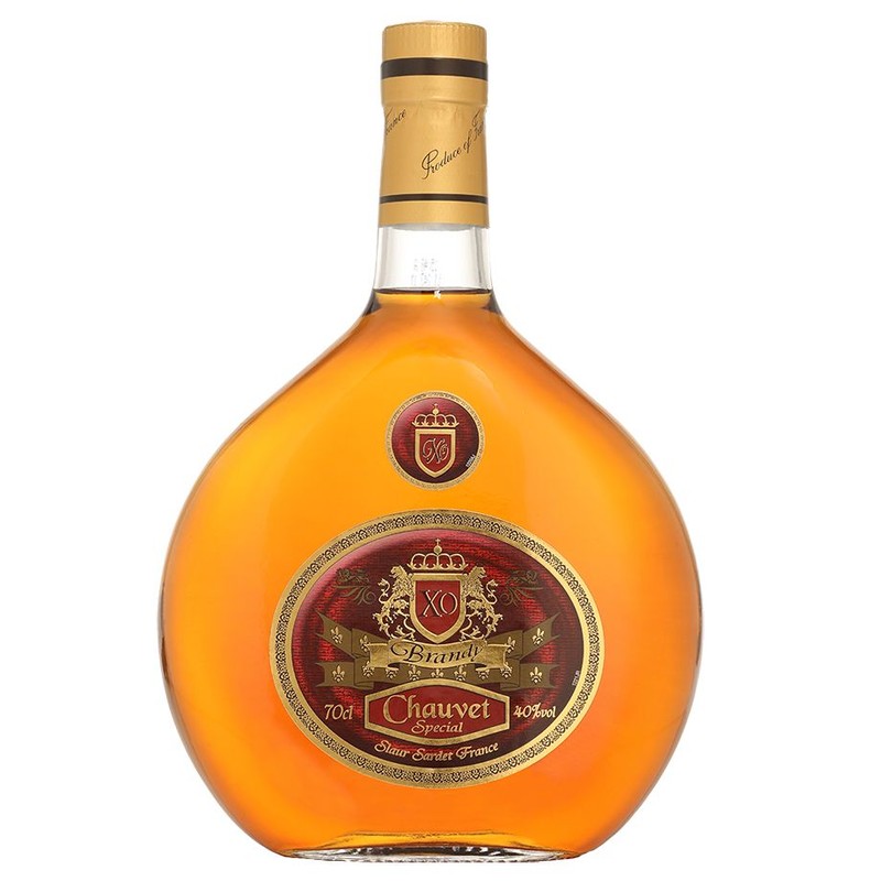 Brandy XO alk. 40,0% obj. Chauvet 700 ml