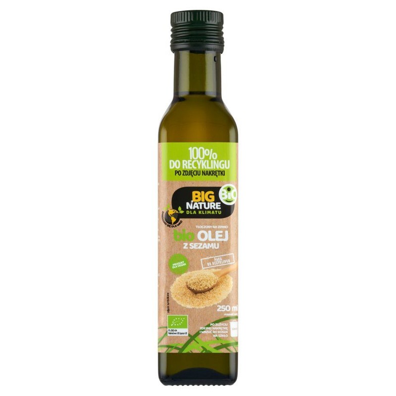 Bio Olej z sezamu  Big Nature 250 ml