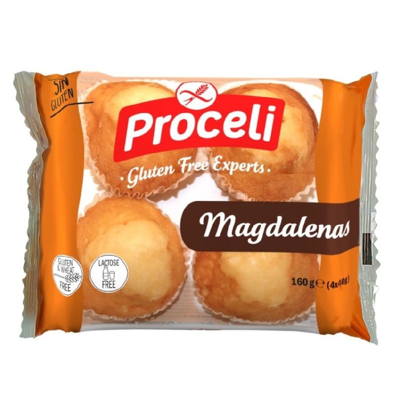 Babeczki Magdalenas bezglutenowe Proceli 4 x 40 g