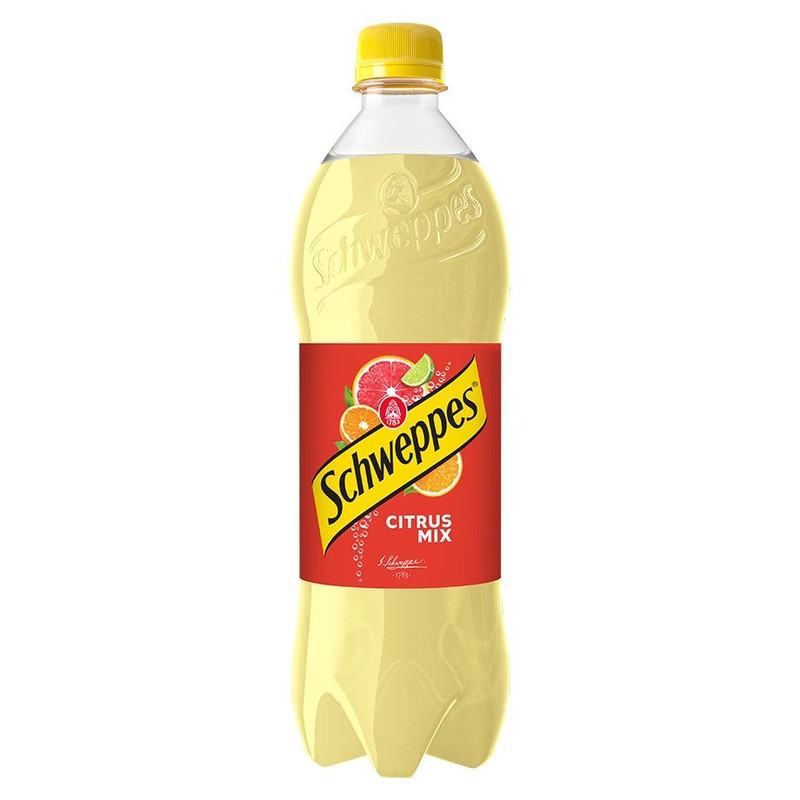 Napój gazowany Citrus Mix   Schweppes 850 ml