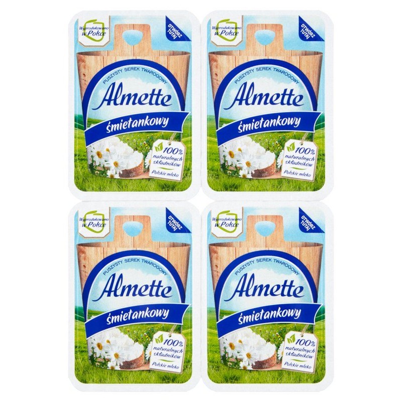 Serek twarogowy śmietankowy Almette 4 x 30 g
