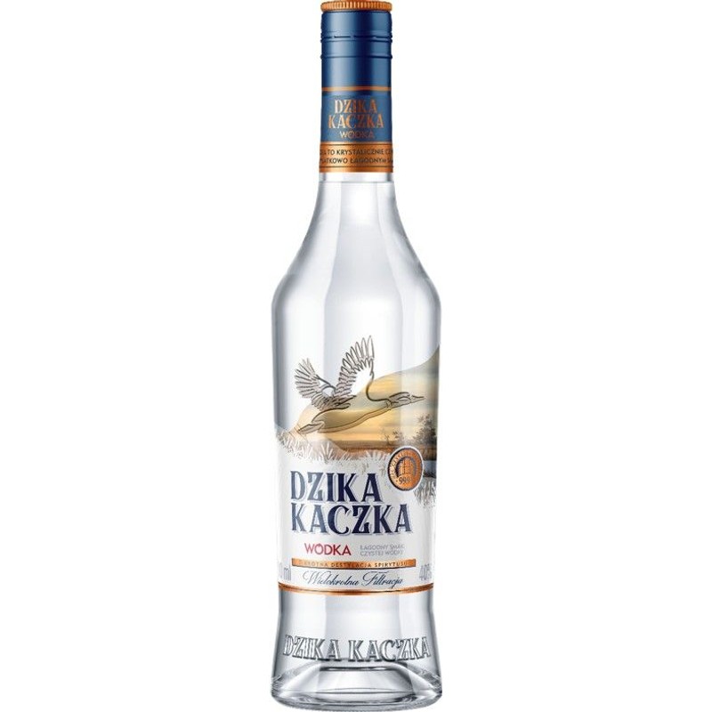 Wódka czysta alk.40% obj. Dzika Kaczka 1 l