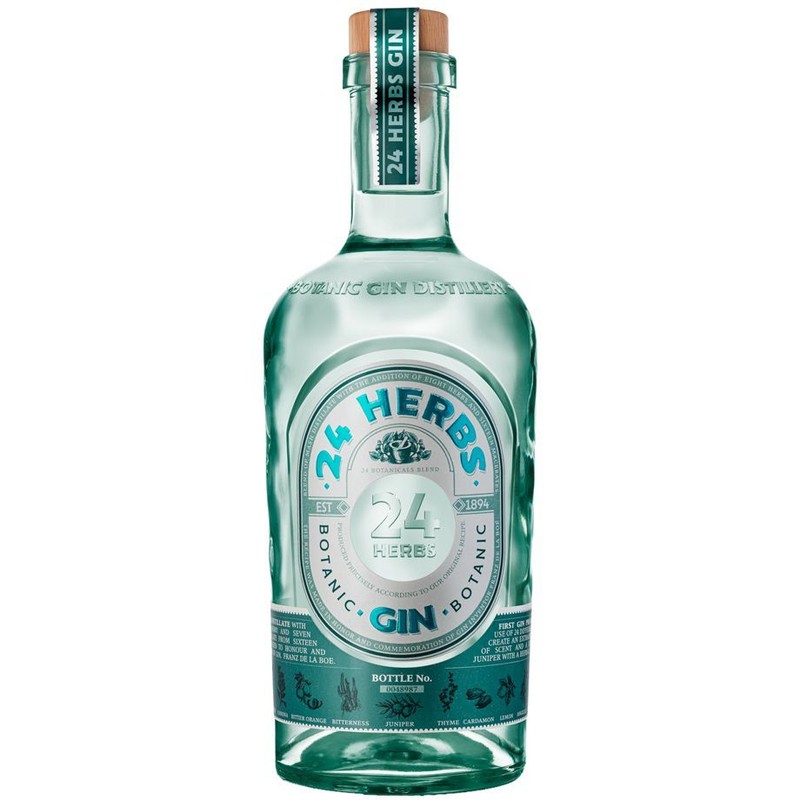 Gin botanic alk. 40,0% obj. 24 Herbs 700 ml