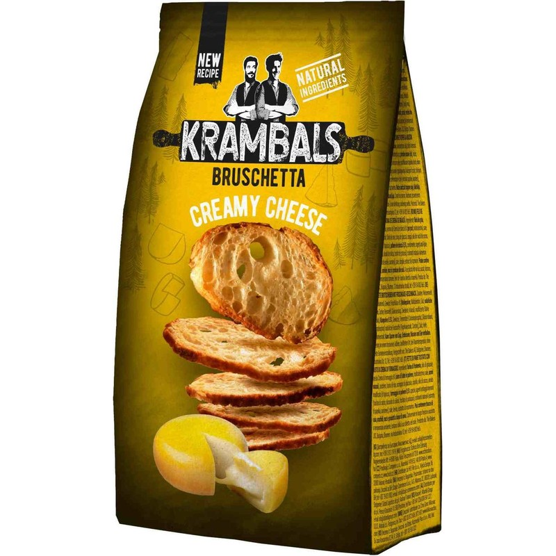Bruschetta o smaku serowym Krambals 70 g