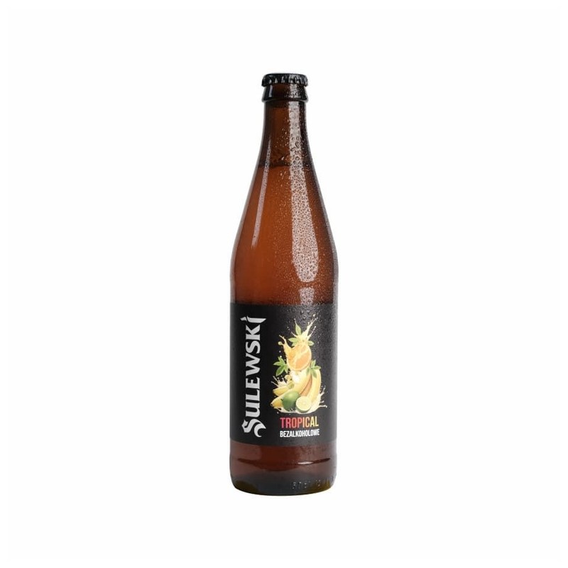 Piwo bezalkoholowe Tropical alk. do 0,5% obj. Sulewski 500 ml