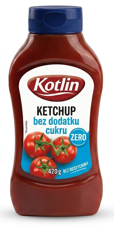 KOTLIN Ketchup bez dodatku cukru