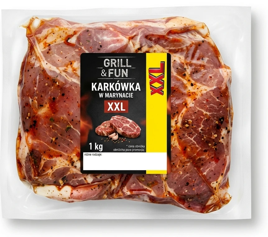 Karkówka w marynacie, XXL GRILL&FUN