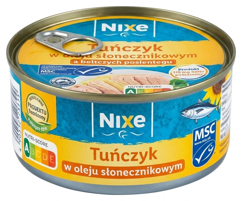 Tuńczyk w oleju słonecznikowym