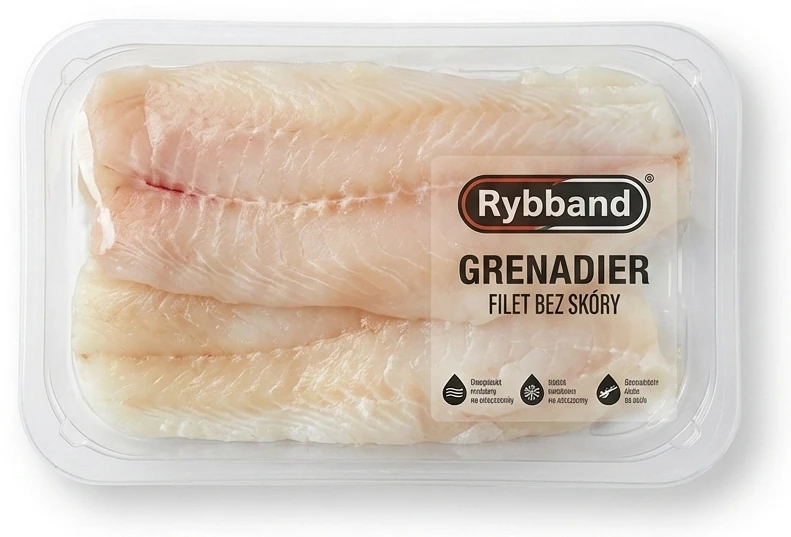Grenadier, filet bez skóry