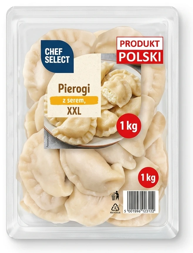CHEF SELECT Pierogi z serem, XXL