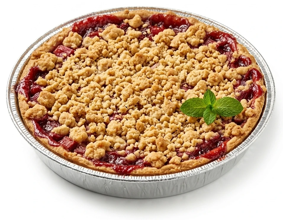 Tarta z rabarbarem