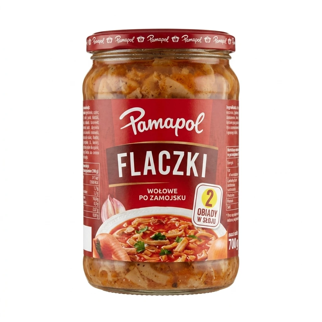 Flaki wołowe po zamojsku Pamapol 700g
