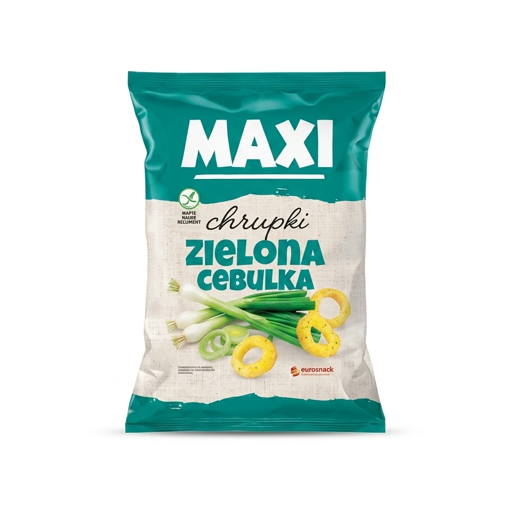 Chrupki Maxi o smaku ziel. cebulki Eurosnack 130g
