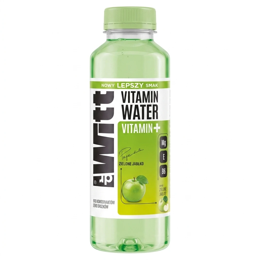 Woda witaminowa zielone jabłko Dr Witt 0,55l