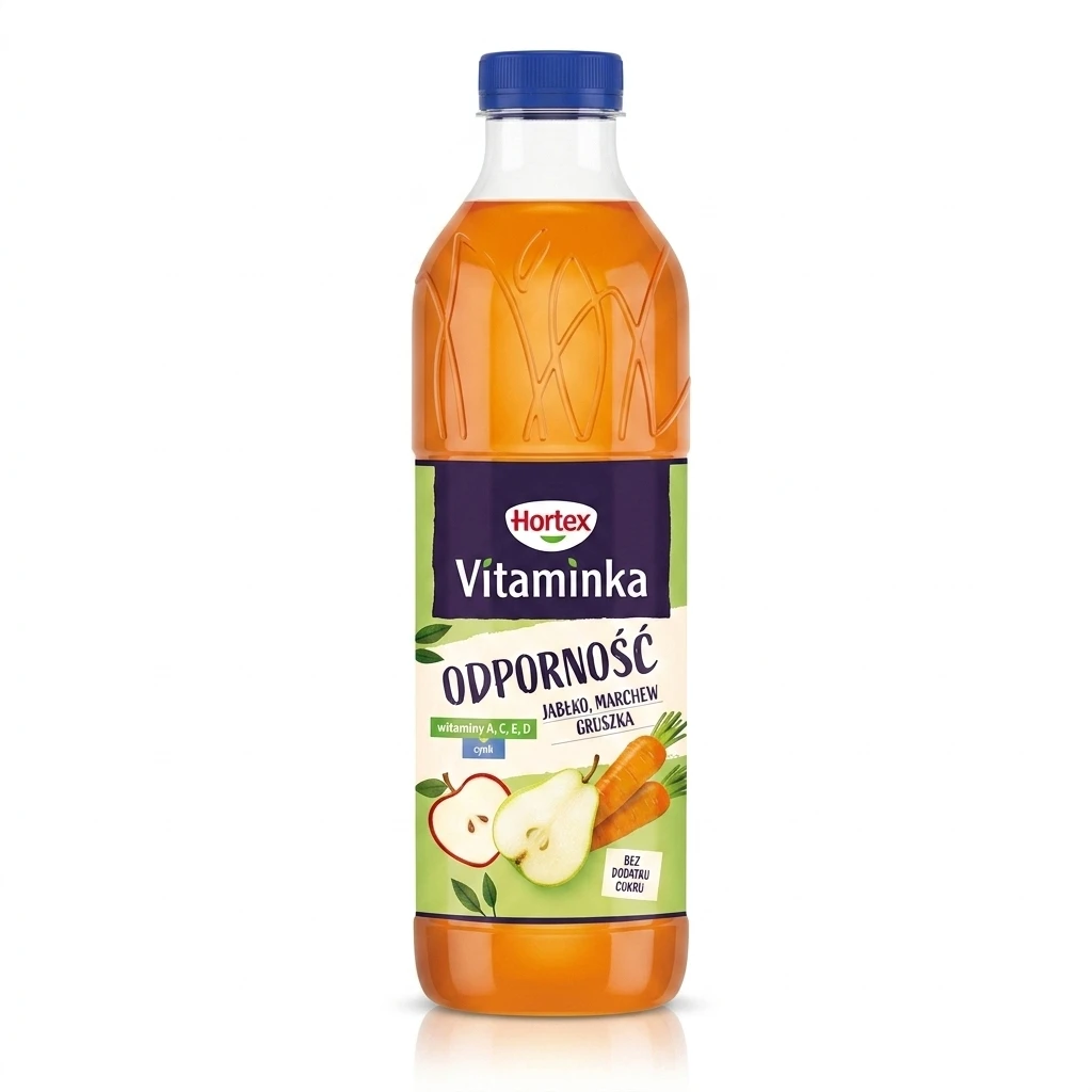 Sok jabł march grusz odporność Vitaminka Hortex 1l