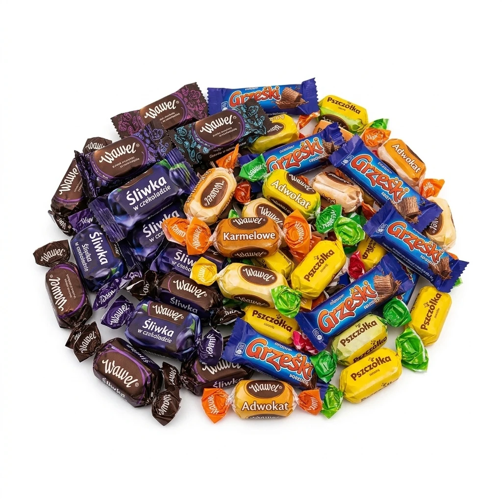 Cukierki Pral/Wawel/Śli /Grześ/Pszczół/Adwokat 1kg