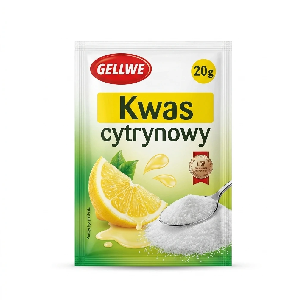 Kwas cytrynowy Gellwe 20g