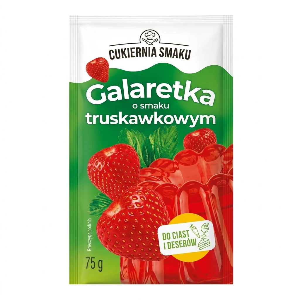 Galaretka truskawkowa Cukiernia Smaku 75g