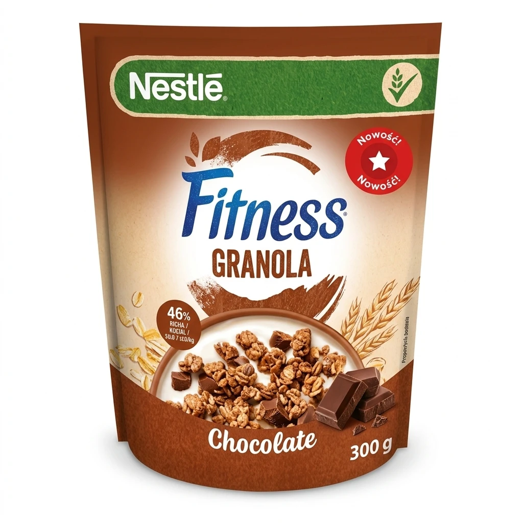 Granola czekoladowa Fitness Nestle 300g