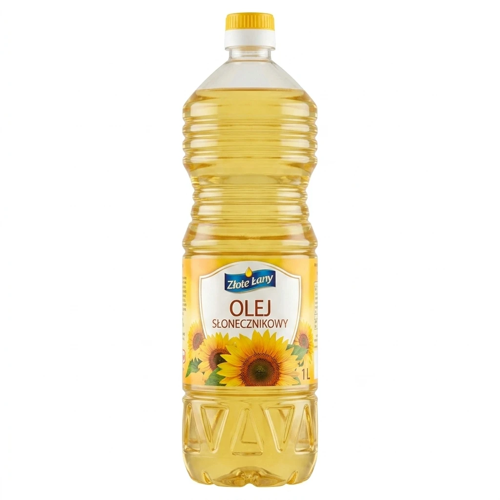 Olej słonecznikowy Złote Łany 1l