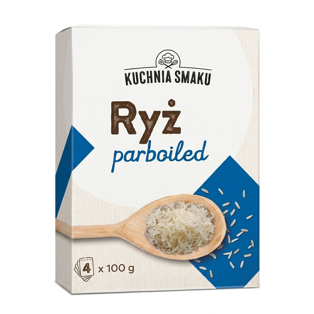 Ryż parboiled Kuchnia Smaku 4x100g