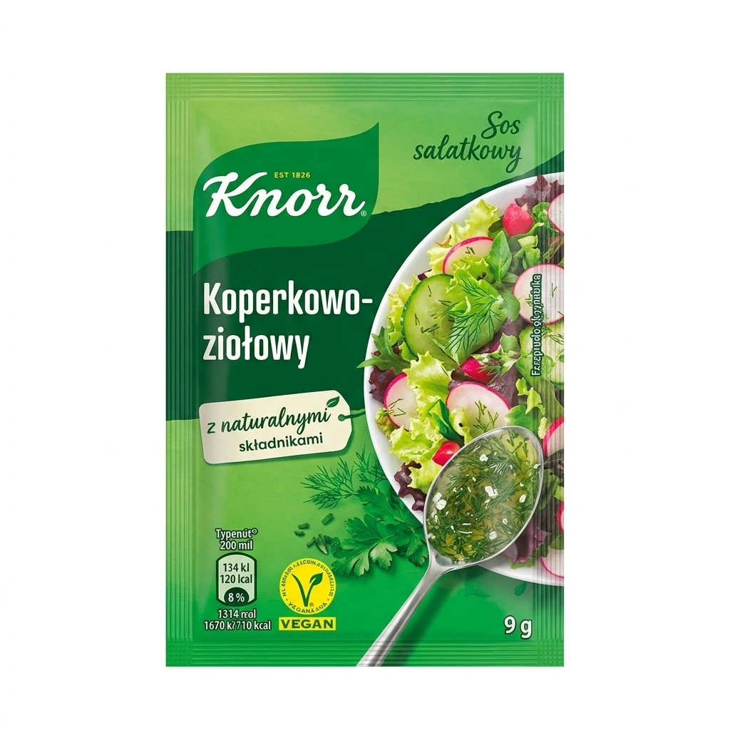 Sos sałatkowy koperkowo ziołowy Knorr 9g