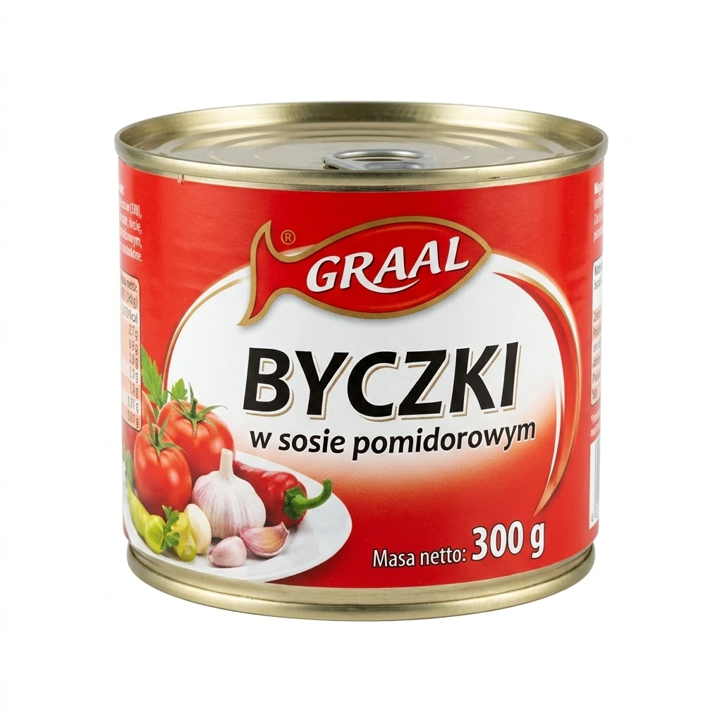 Byczki w sosie pomidorowym Graal 300g
