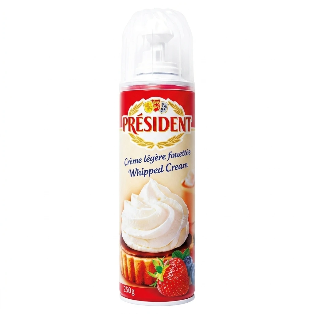 Śmietanka w sprayu President 250g