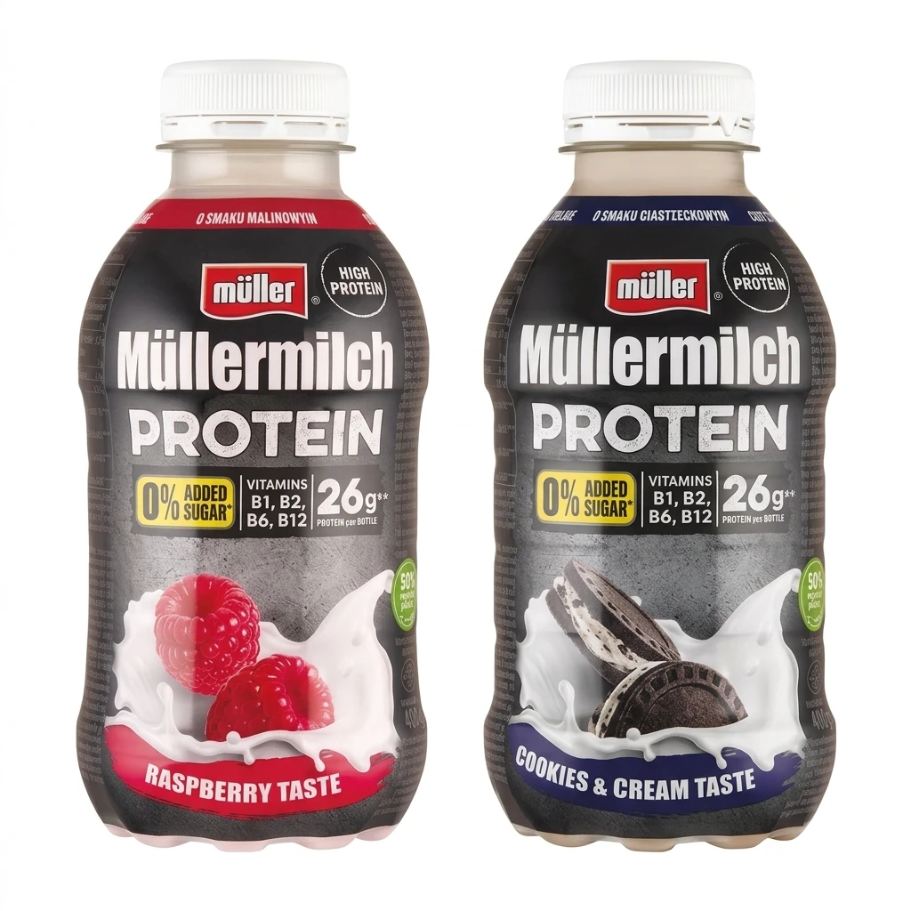 Napój mleczny proteinowy Mullermilch 400g mix