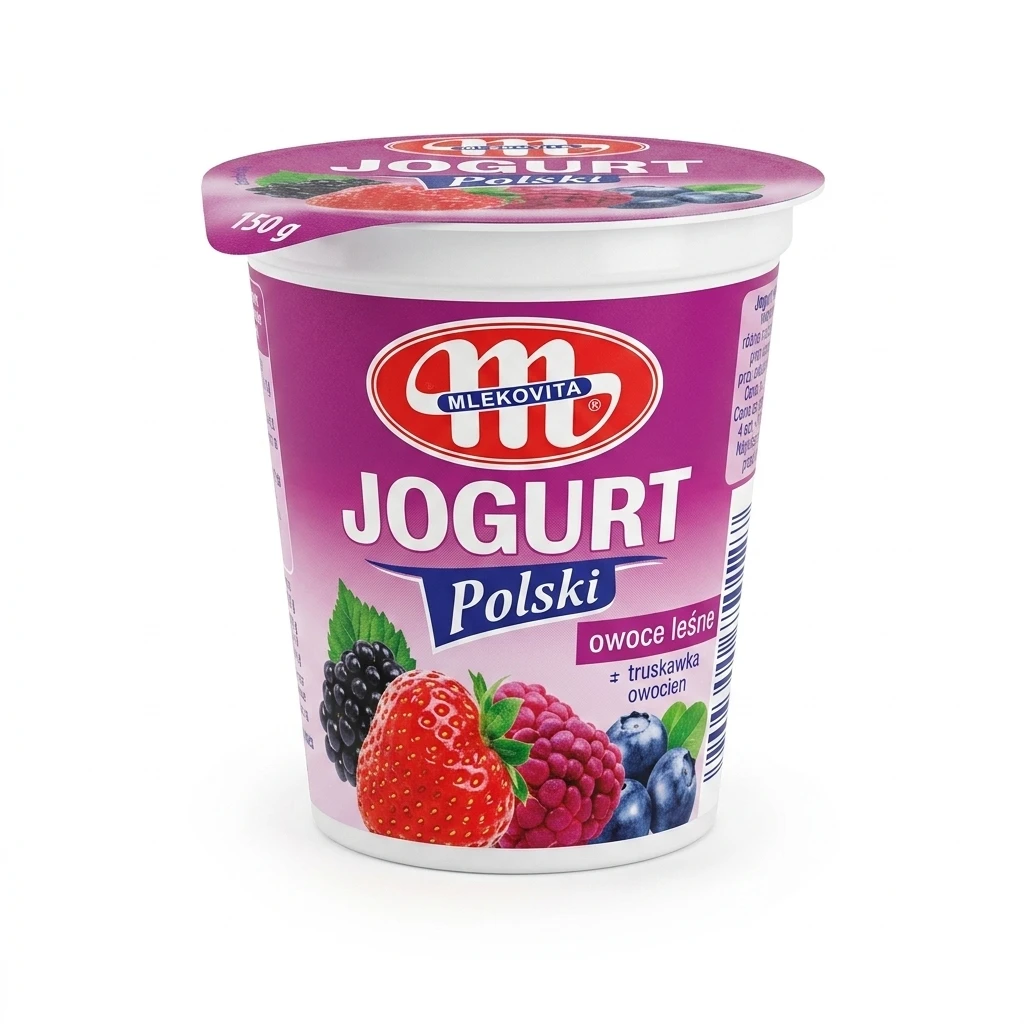 Jogurt trusk/owo leś/wiś Polski Mlekovita 150g mix