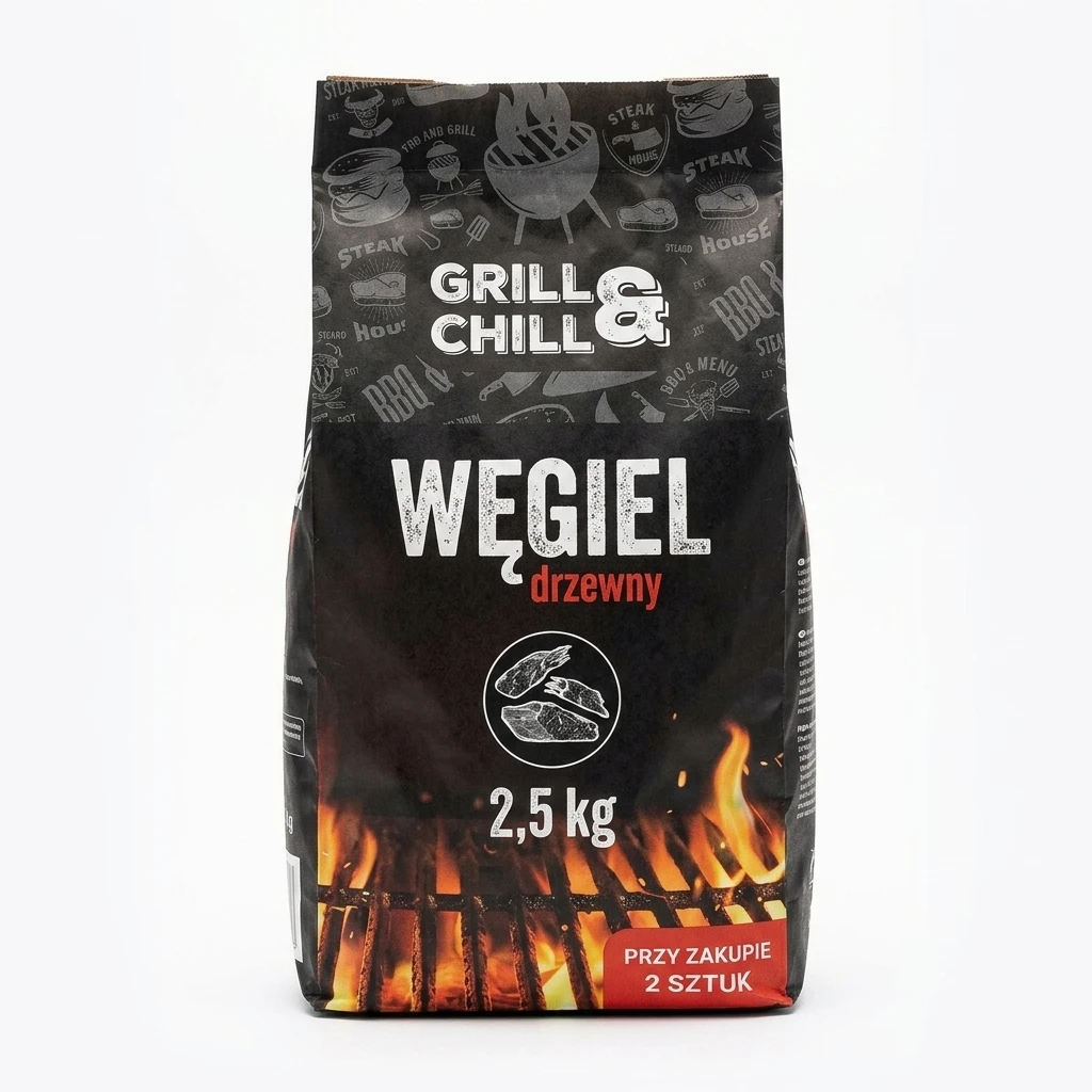 Węgiel drzewny Grill&Chill 2,5kg