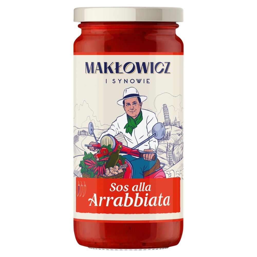 Makłowicz i Synowie Sos alla Arrabbiata 400 g
