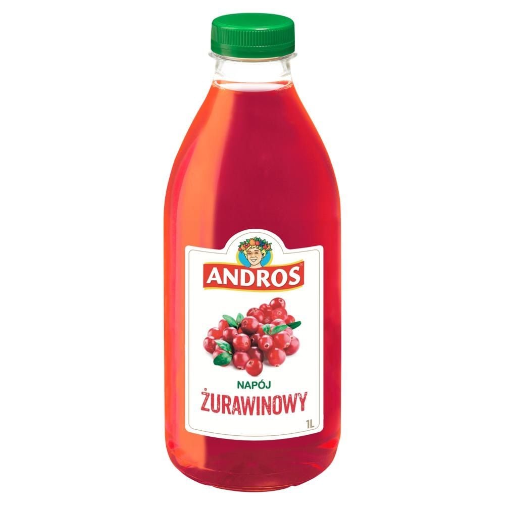 Andros Napój żurawinowy 1 l