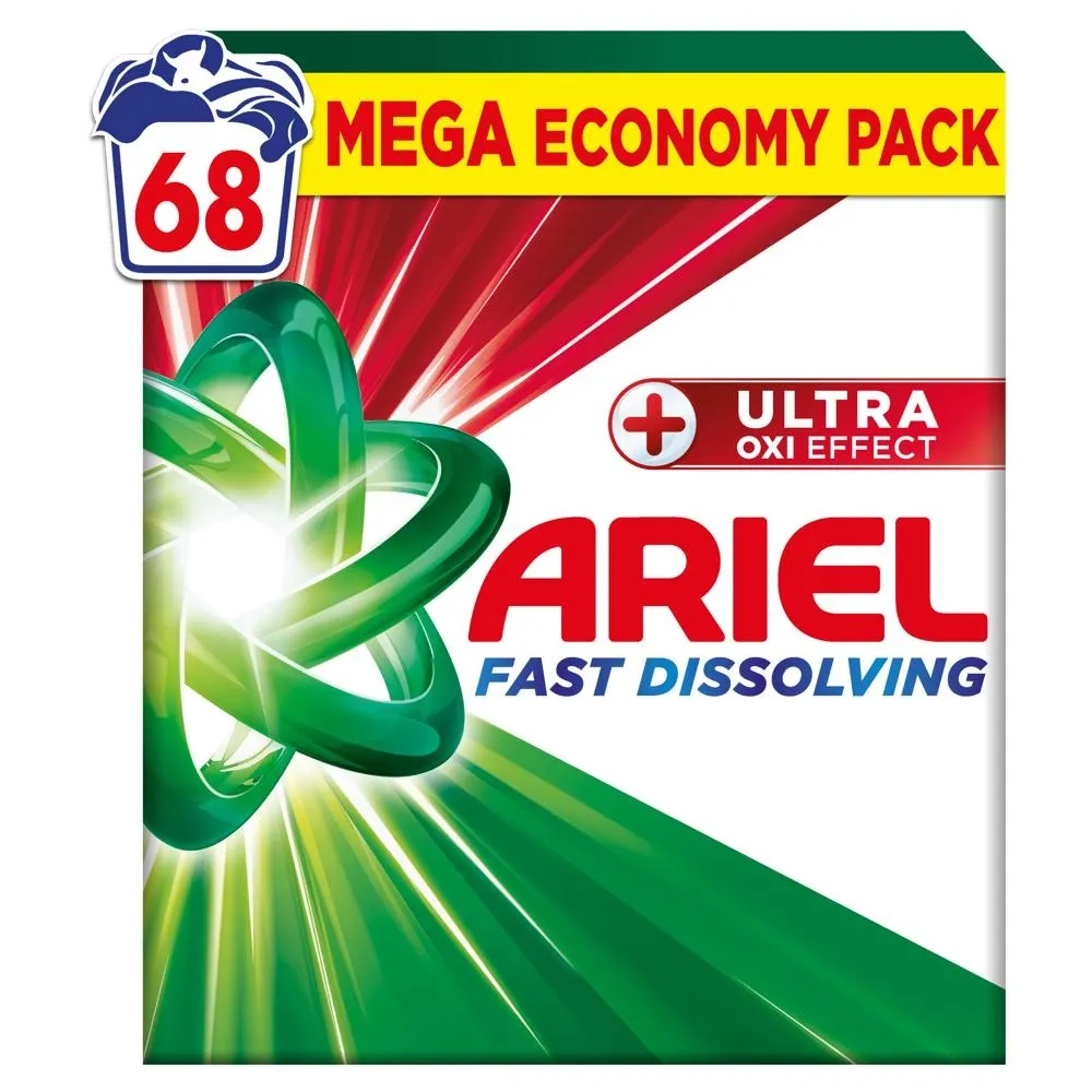 Ariel Proszek Do Prania + OXI Power Effect, 3.74 kg, 68 Prań