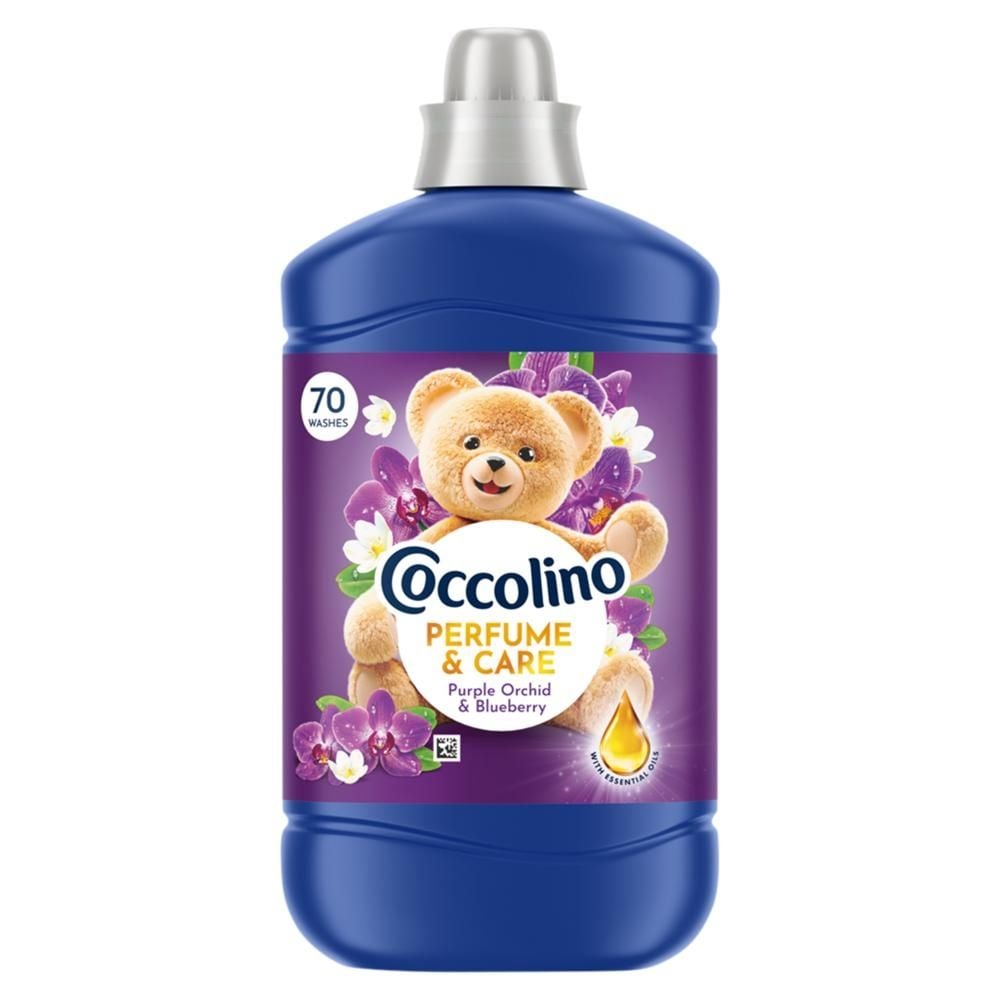 Coccolino Perfume & Care Purple Orchid&Blueberry Płyn do płukania tkanin koncentrat 610 ml (70 prań)