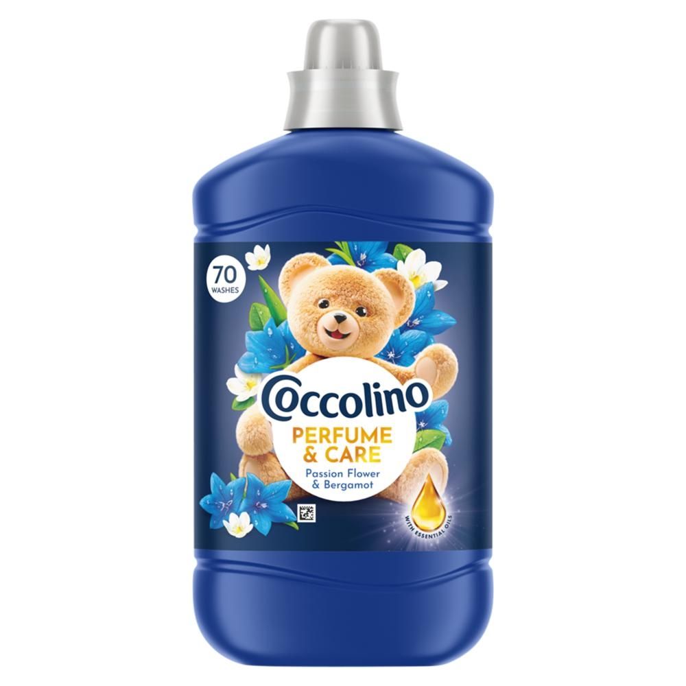 Coccolino Perfume&Care Passion Flower&Bergamot Płyn do płukania tkanin koncentrat 1610 ml (70 prań)
