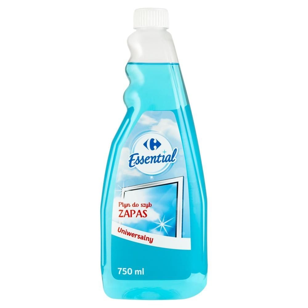 Carrefour Essential Płyn do szyb zapas uniwersalny 750 ml
