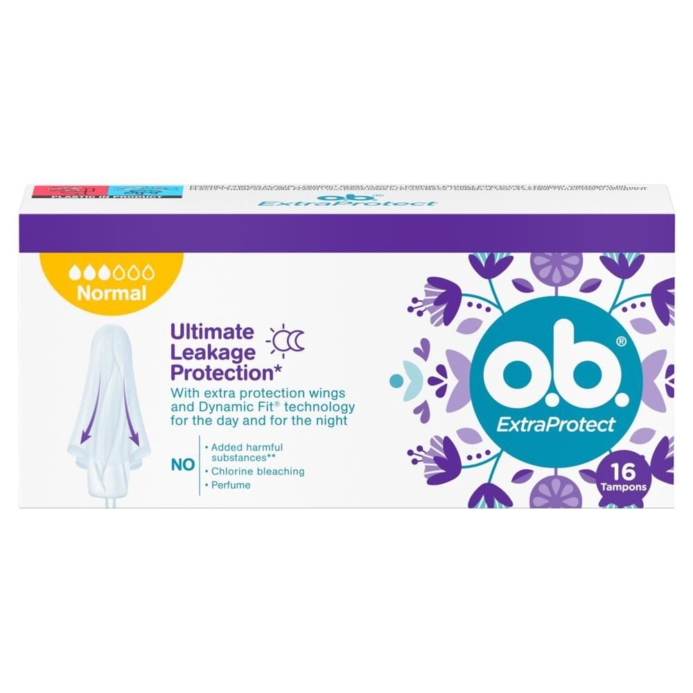 O.B. ExtraProtect Normal Tampony 16 sztuk