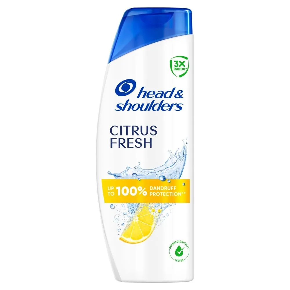 Head & Shoulders Citrus Fresh Codzienny Szampon Przeciwłupieżowy 250 ml do Włosów Tłustych