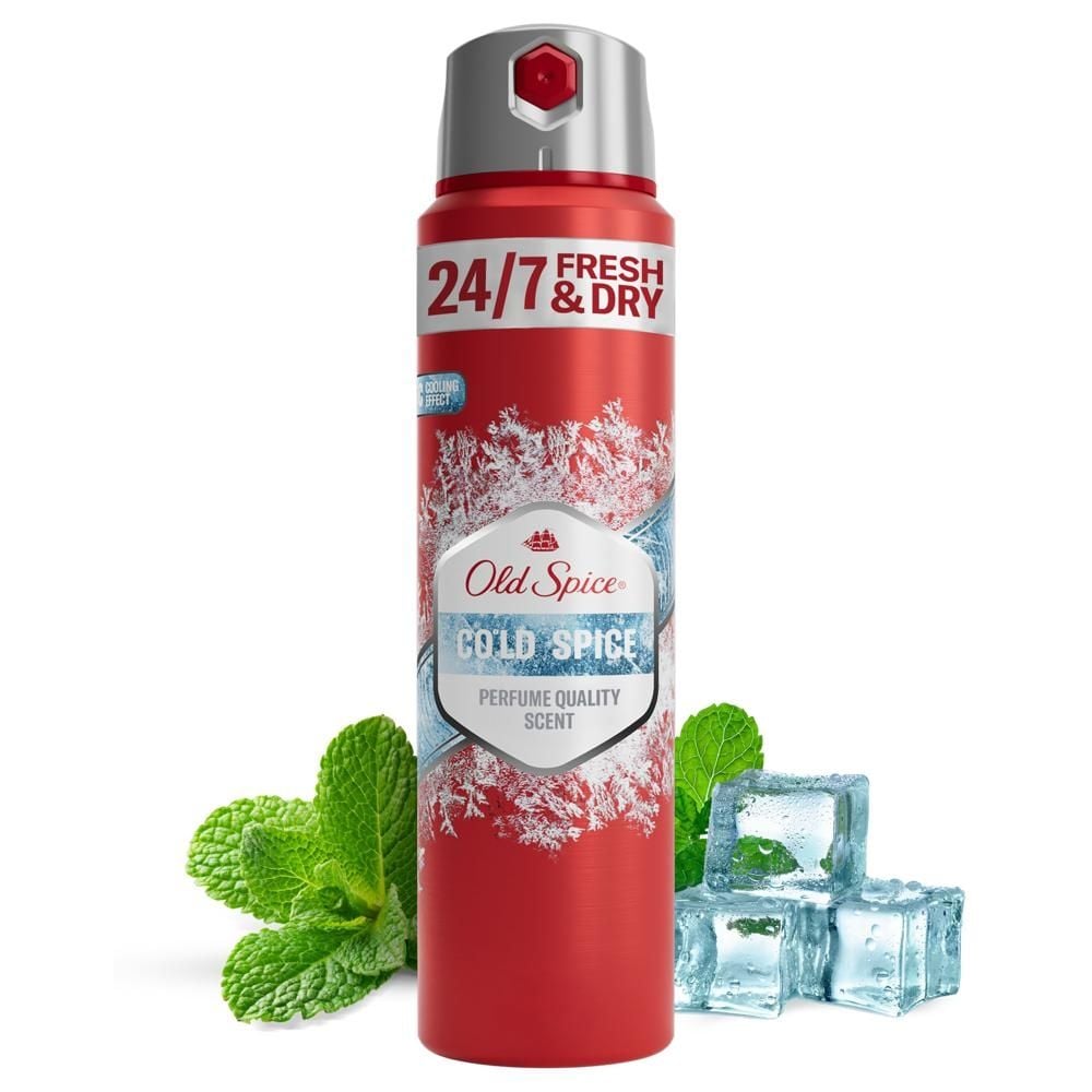 Old Spice Cold Spice Antyperspirant W Sprayu Dla Mężczyzn  150 ml