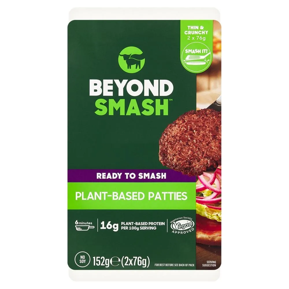 Beyond Smash Burger roślinny 152 g (2 x 76 g)