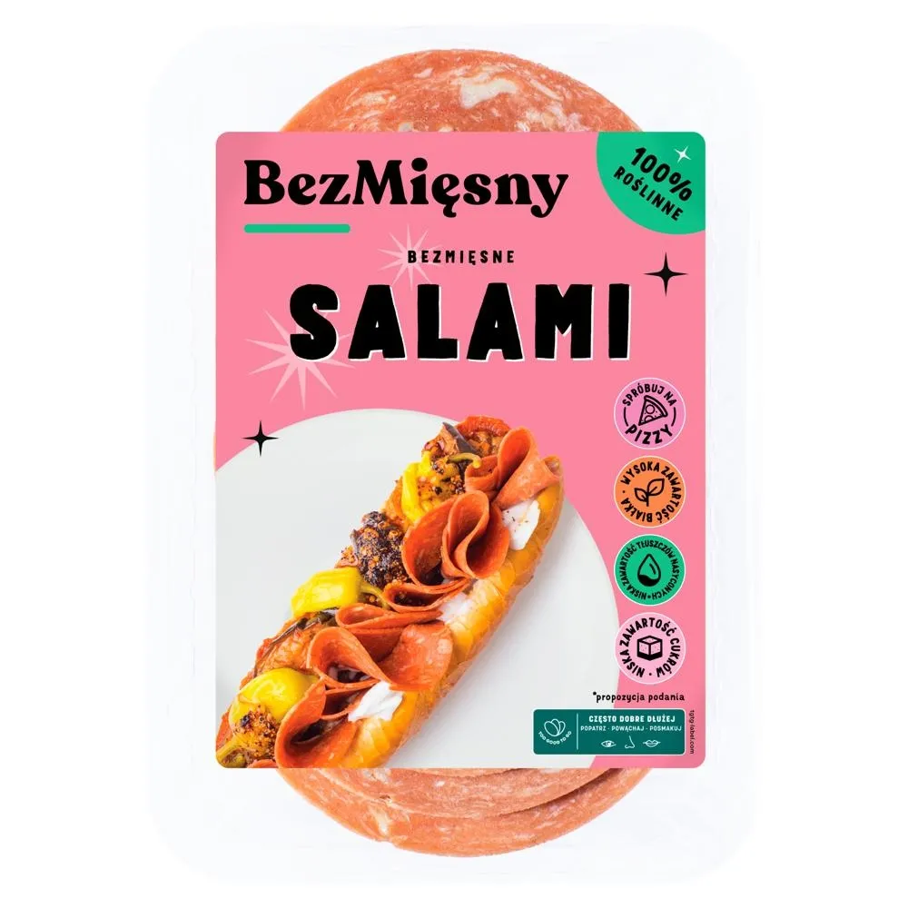 BezMięsny Bezmięsne salami 100 g