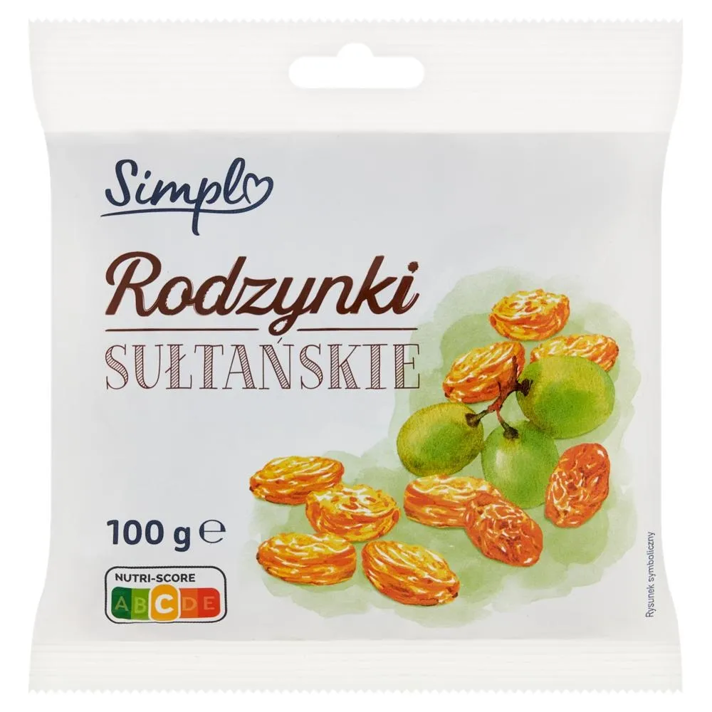Simpl Rodzynki sułtańskie 100 g