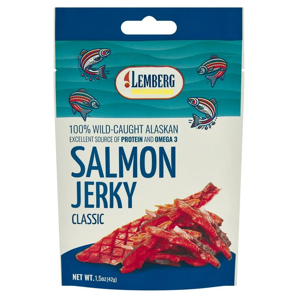 JERKY Z ŁOSOSIA 42 g SOLONE