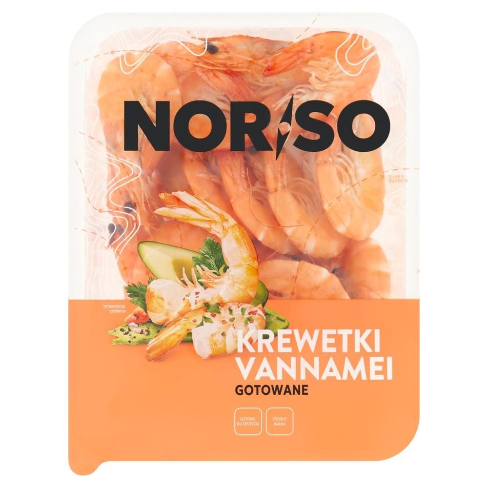 Norso Krewetki vannamei gotowane 500 g