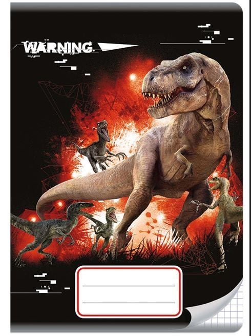 ZESZYT A5/16k. Kratka / JURASSIC PARK